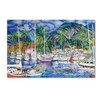 Trademark Fine Art Manor Shadian 'Lahaina Marina' Canvas Art, 12x19 MA0396-C1219GG